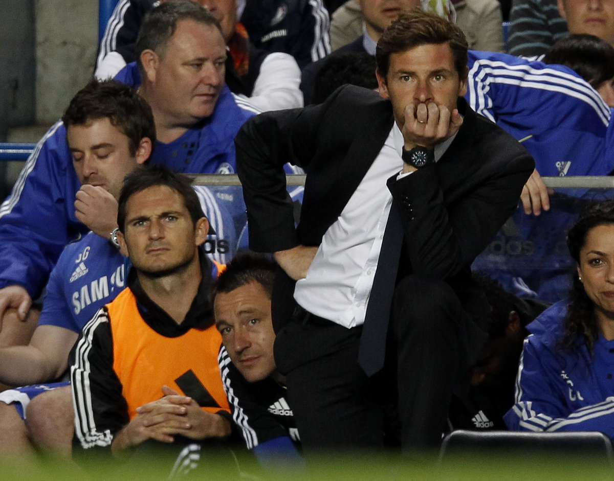 Andre Villas-Boas, Frank Lampard, John Terry