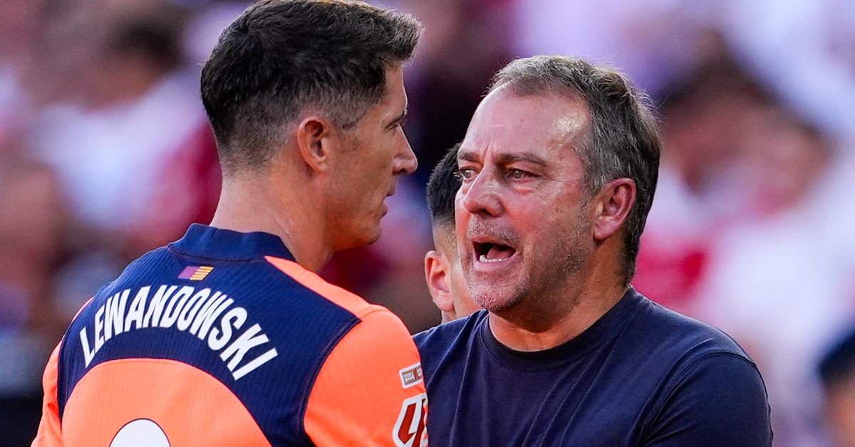 Słowa Hansiego Flicka brzmią jak wyrok dla Roberta Lewandowskiego. Złe wieści