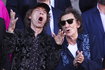 Mick Jagger na meczu FC Barcelona — Real Madryt