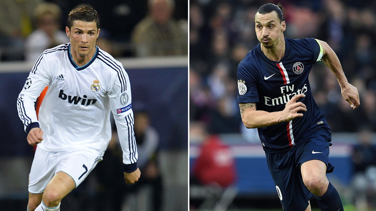 Cristiano Ronaldo i Zlatan Ibrahimovic