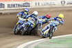 Nicki Pedersen, Jack Holder, Kenneth Bjerre - upadek