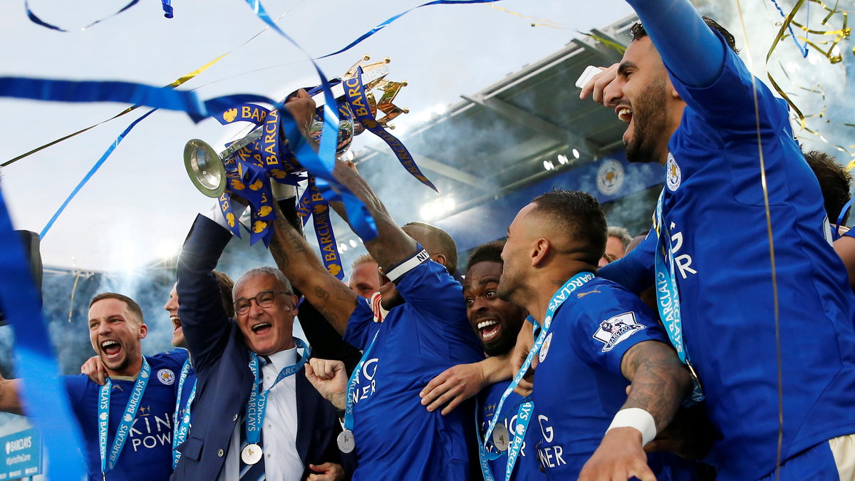 Leicester City cieszy się z tytułu