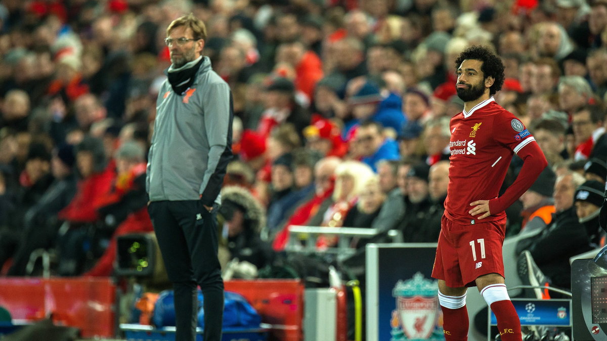 Mohamed Salah i Juergen Klopp