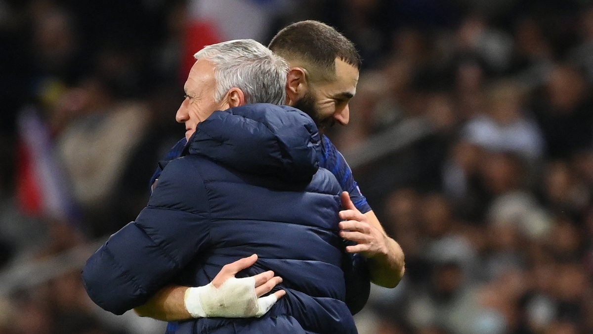 Karim Benzema i Didier Deschamps