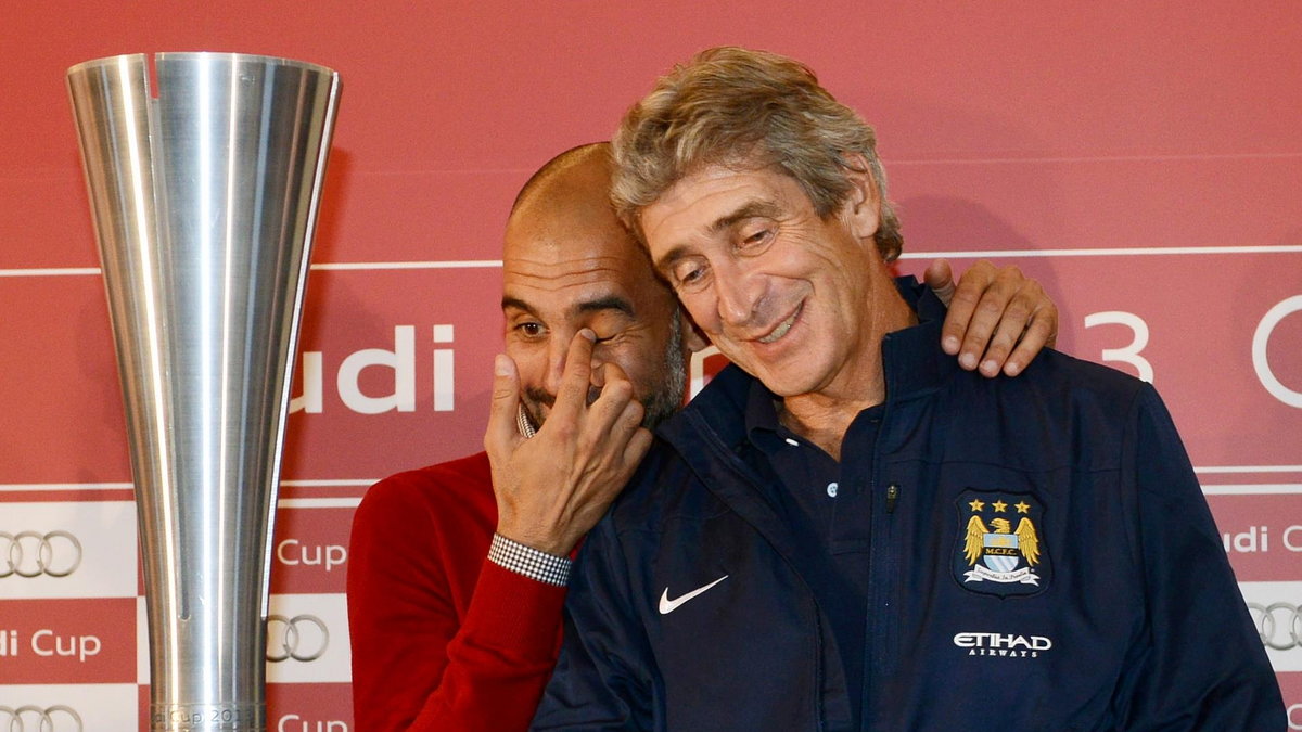 Pep Guardiola i Manuel Pellegrini 