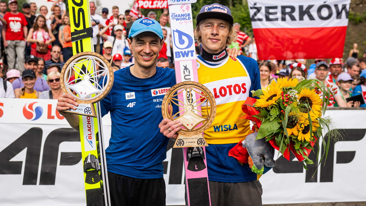 Kamil Stoch i Dawid Kubacki