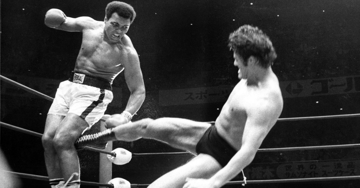Legenda MMA nie żyje. Jego walka z Muhammadem Alim przeszła do historii ...