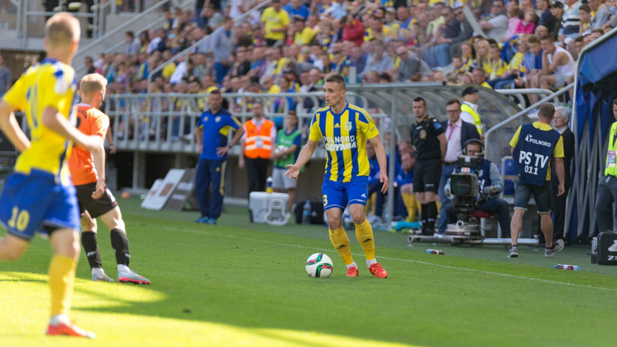 Pilka nozna. I Liga. Arka Gdynia - Chrobry Glogow. 05.06.2016