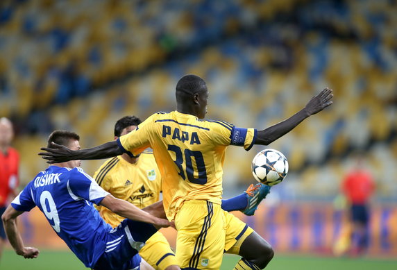 UKRAINE SOCCER UEFA EUROPA LEAGUE PLAY OFF (FC Metalist Kharkiv vs Ruch Chorzow)