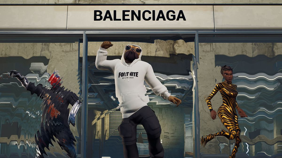 Balenciaga x Fortnite