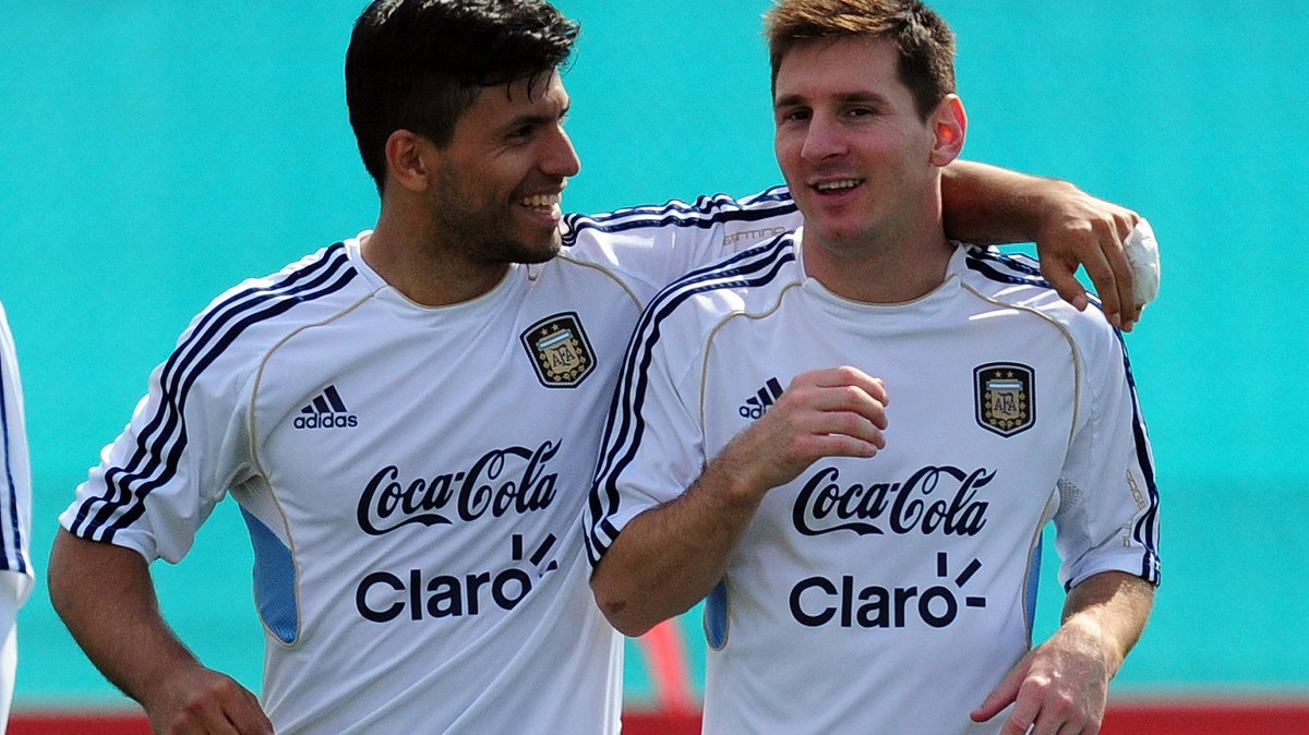 Sergio Aguero i Lionel Messi