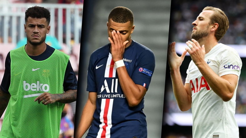 Philippe Coutinho, Kylian Mbappe i Harry Kane