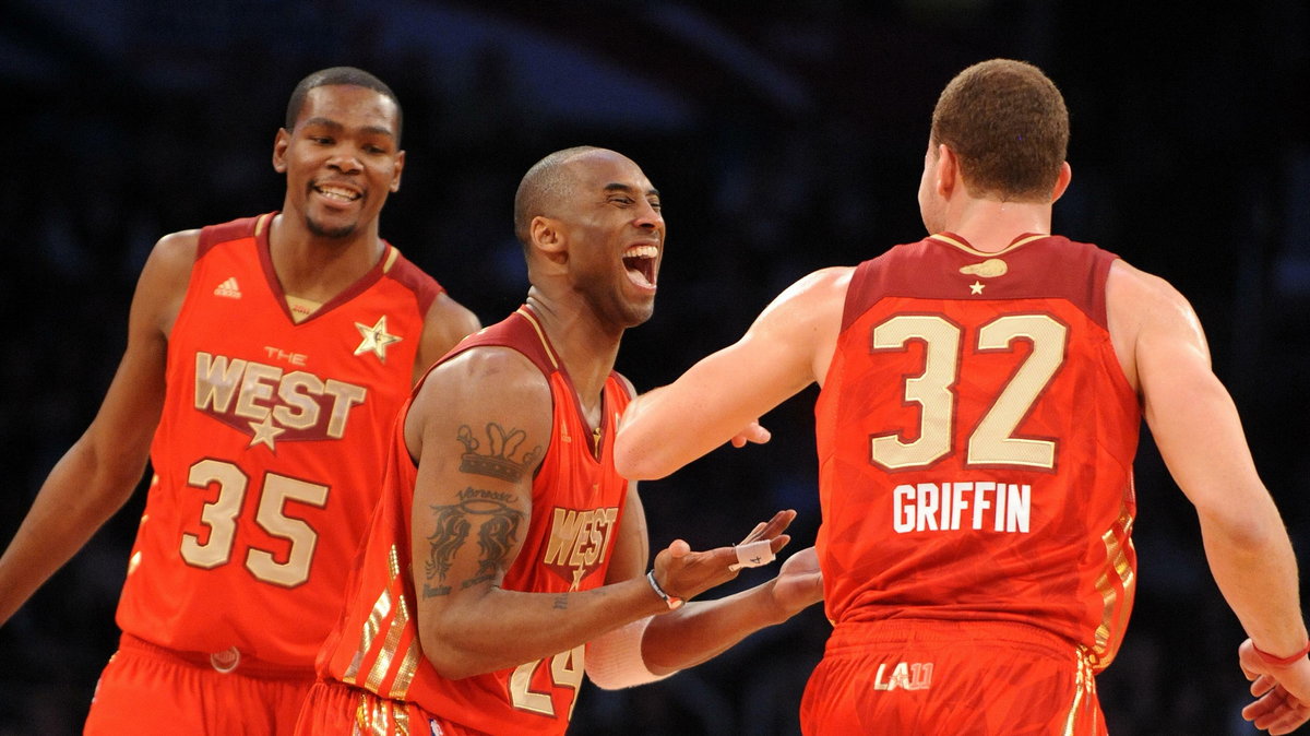 Kevin Durant, Kobe Bryant, Blake Griffin