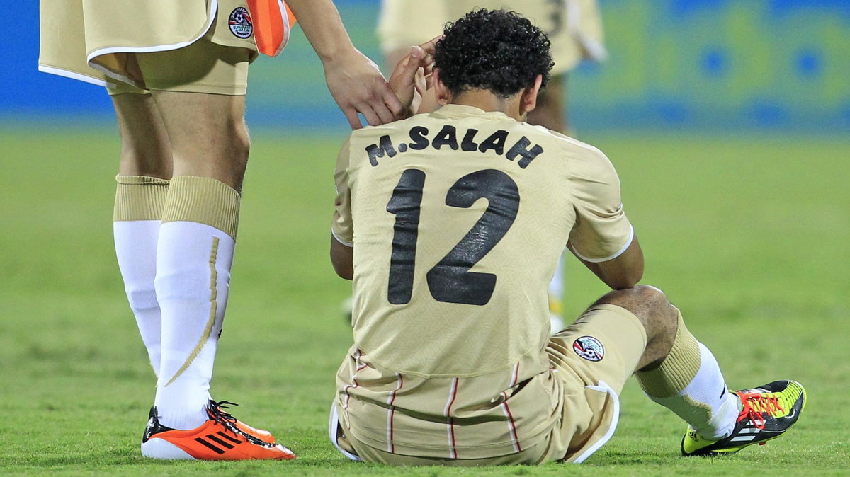 Mohamed Salah (w środku)