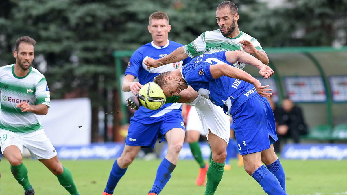 21.09.2016 PUSZCZA NIEPOLOMICE - LECHIA GDANSK 1/8 FINALU PUCHARU POLSKI 2016 PILKA NOZNA