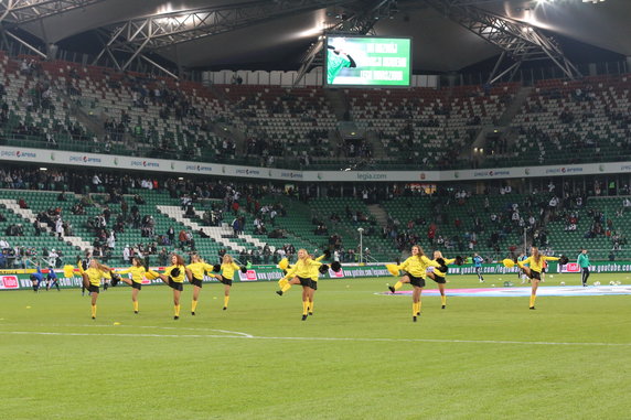 Piękne cheerleaderki Legii Warszawa