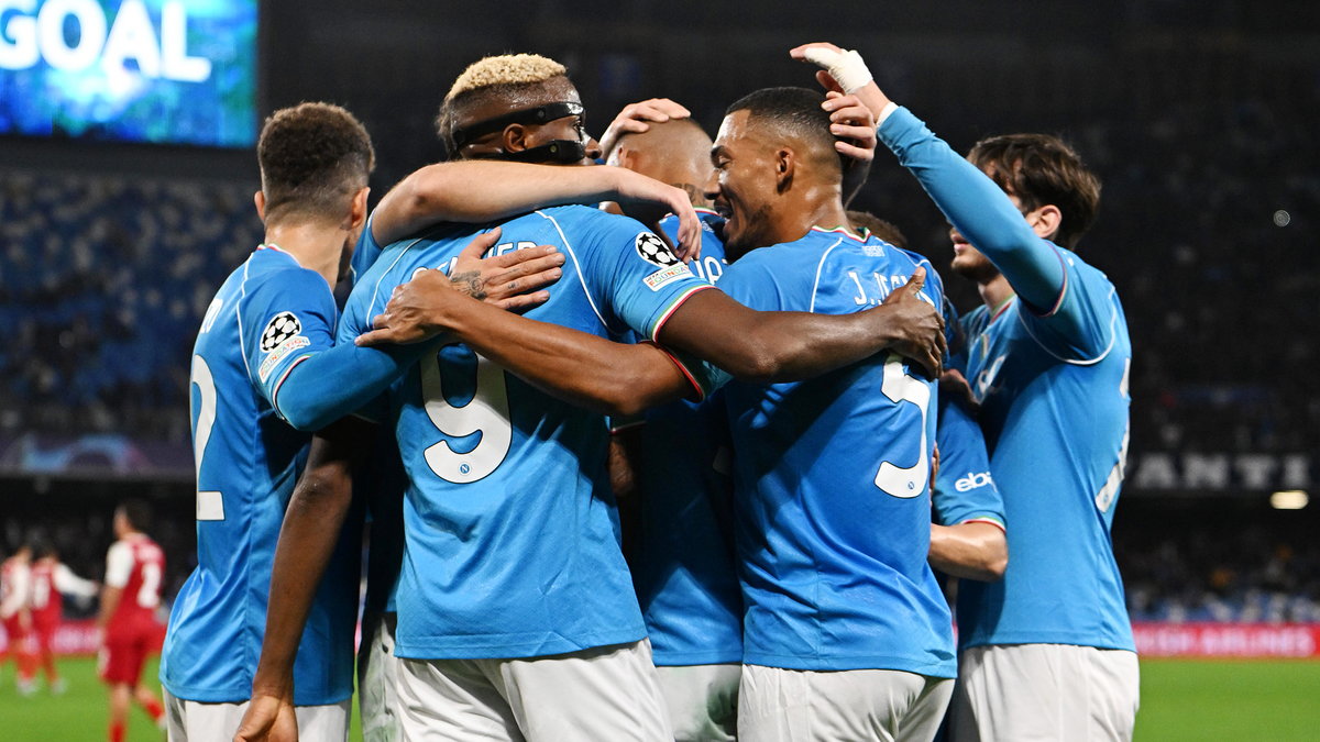 Radość piłkarzy SSC Napoli