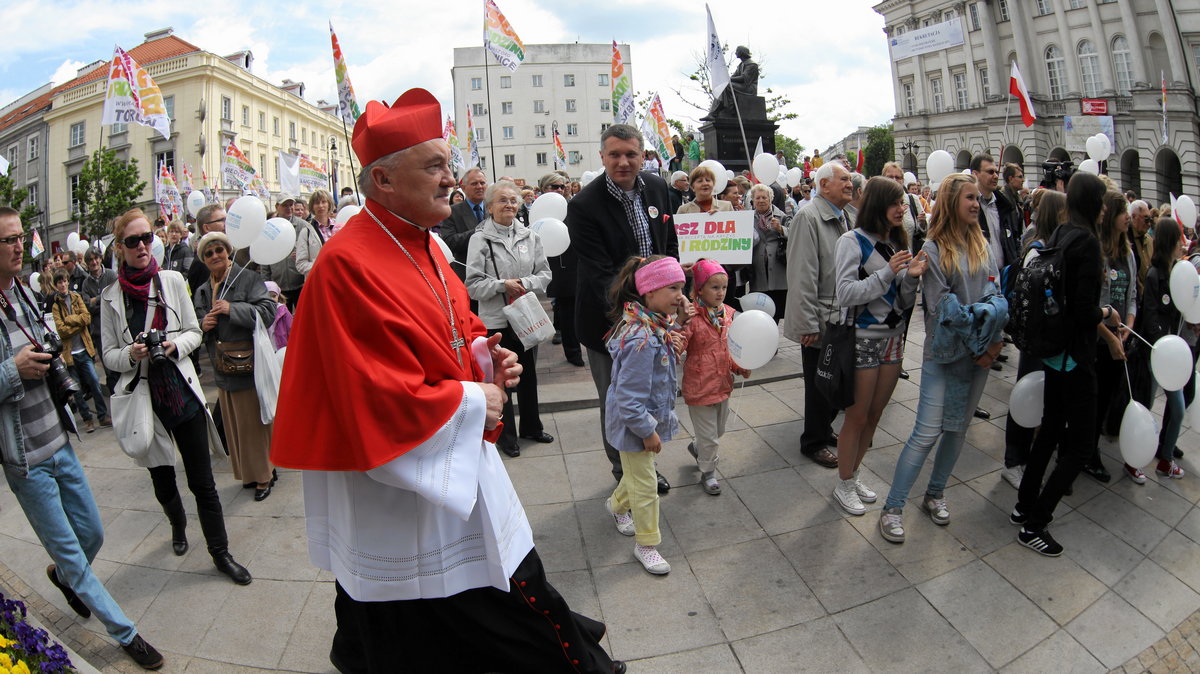 Kardynał Kazimierz Nycz, fot. Sławomir Kamiński/Agencja Gazeta