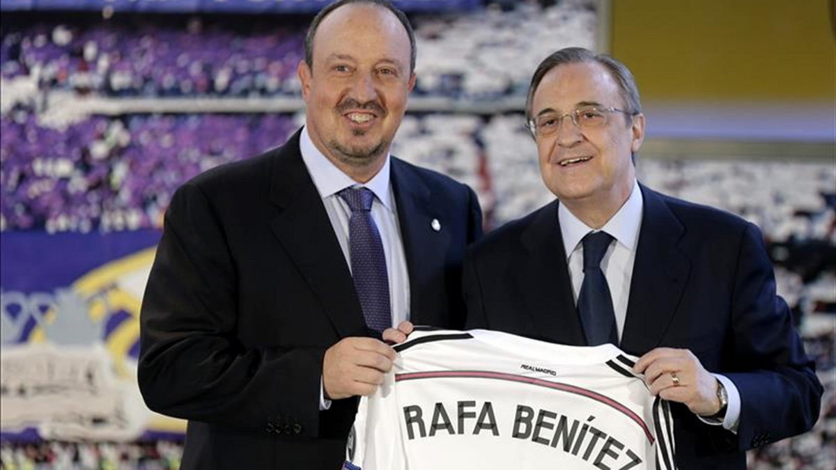 Rafael Benitez i Florentino Perez