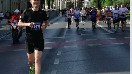 Dziennikarz „PS” na trasie Cracovia Maratonu