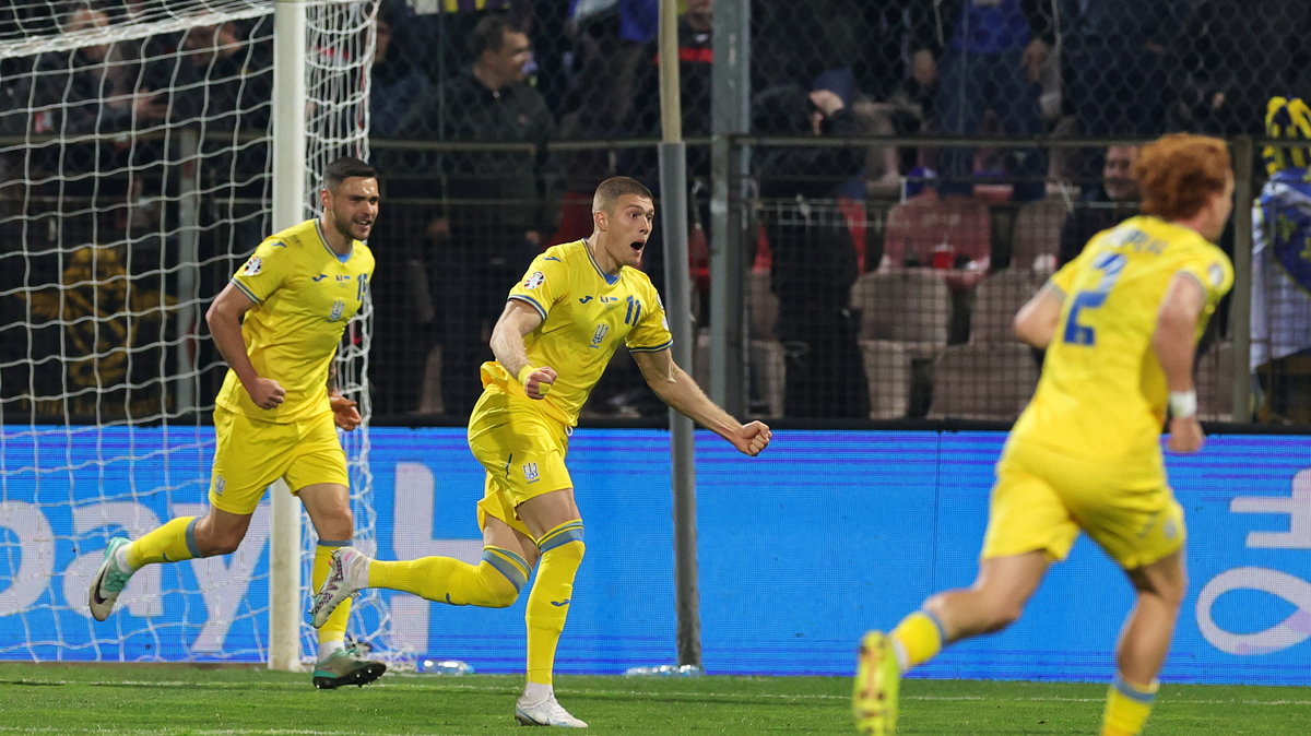 Ogromna radość ukraińskich piłkarzy