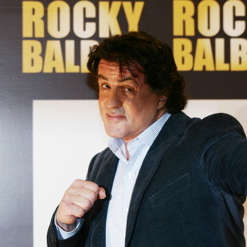 Sylvester Stallone przed premierą filmu "Rocky Balboa"