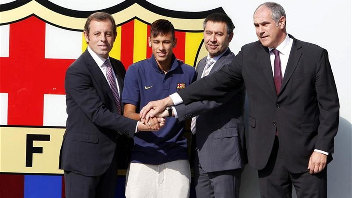 Prezydent Barcelony usłyszał zarzuty w sprawie transferu Neymara
