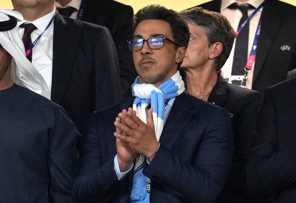 Sheikh Mansour bin Zayed bin Sultan Al Nahyan - właściciel Manchesteru City