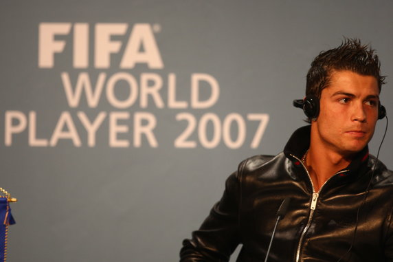 Cristiano Ronaldo w 2007 roku