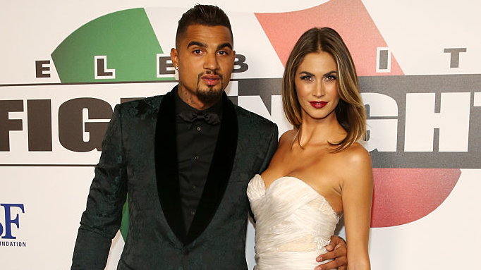 Kevin-Prince Boateng i Melissa Satta-Boateng