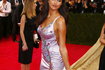 Model Irina Shayk arrives at the Metropolitan Museum of Art Costume Institute Gala 2015 celebrating the opening of "China: Through the Looking Glass," in Manhattan