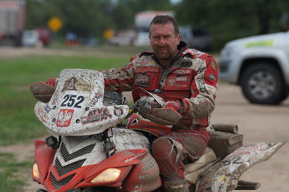 Rafał Sonik Dakar 2010 (fot. Jacek Bonecki, ATV Polska)