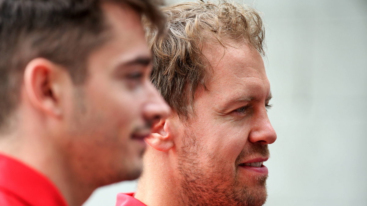 Charles Leclerc i Sebastian Vettel