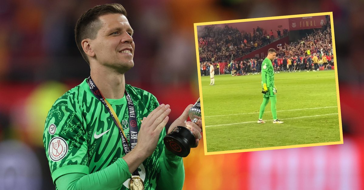 Tego nie pokazali w telewizji. Tak Wojciech Szczęsny zachował się po zwycięskim golu