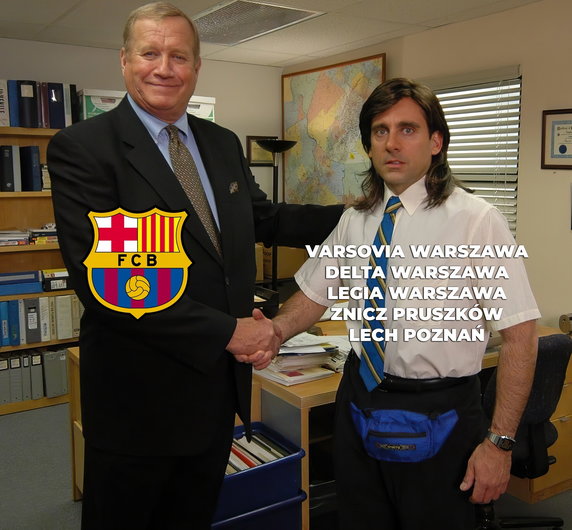 FC Barcelona ogłosiła transfer Roberta Lewandowskiego. Zobacz memy