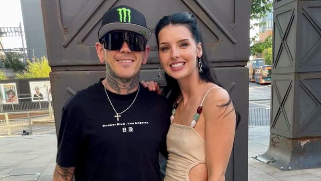 Tai Woffinden i jego żona Faye