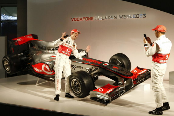 BRITAIN F1 MCLAREN MERCEDES