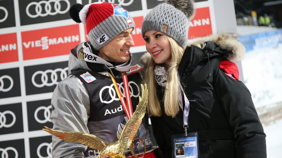 Kamil Stoch i Ewa Bilan-Stoch