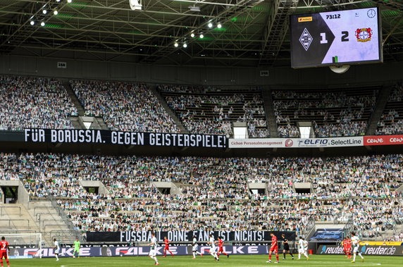 epa08439648 - GERMANY SOCCER BUNDESLIGA (Borussia Moenchengladbach vs Bayer 04 Leverkusen)