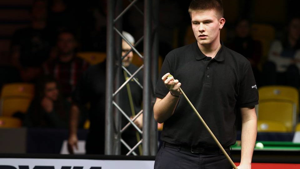 Adam Stefanów (fot. Polish snooker by Morska and Ochman)