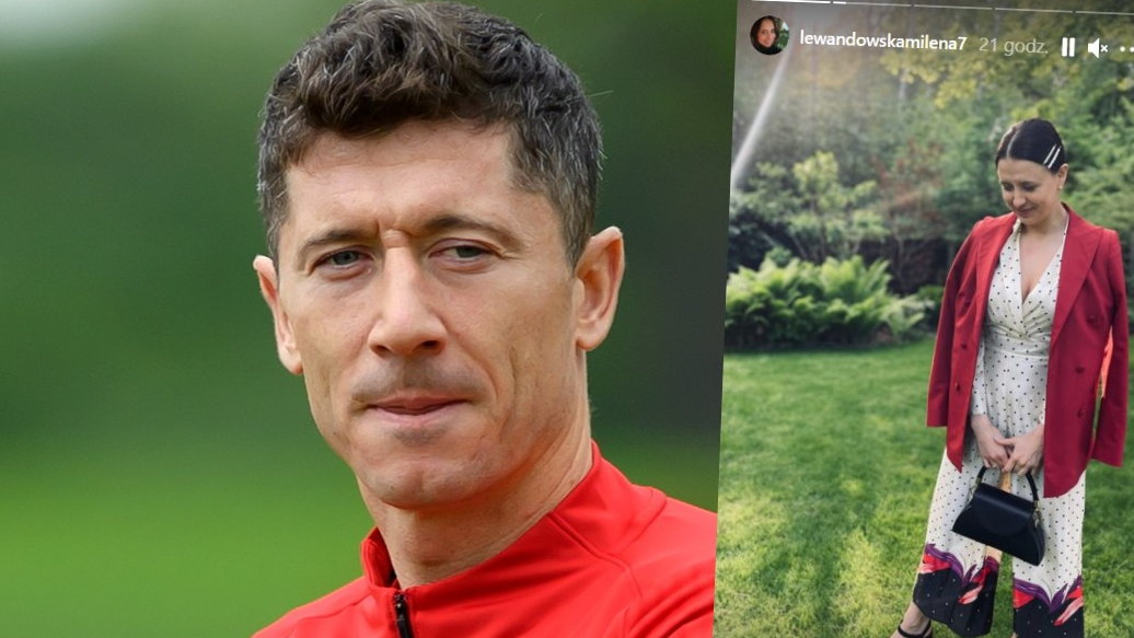 Robert Lewandowski i jego siostra Milena Lewandowska-Miros