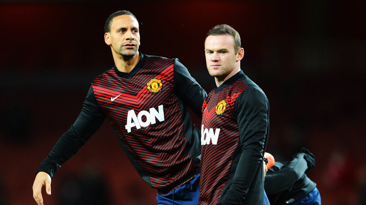 Rio Ferdinand i Wayne Rooney