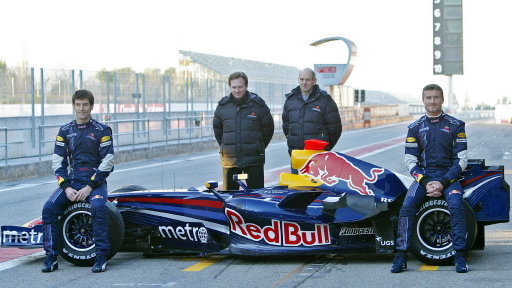 AUTO-F1-RED BULL-WEBBER-COULTHARD