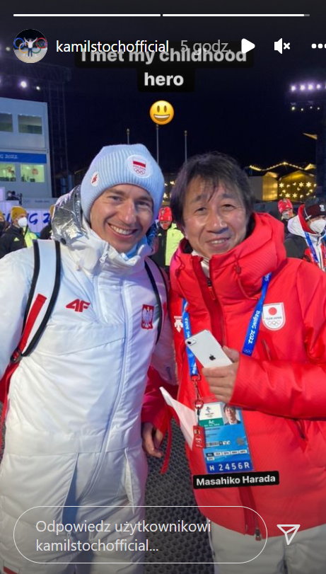 Kamil Stoch i Masahiko Harada