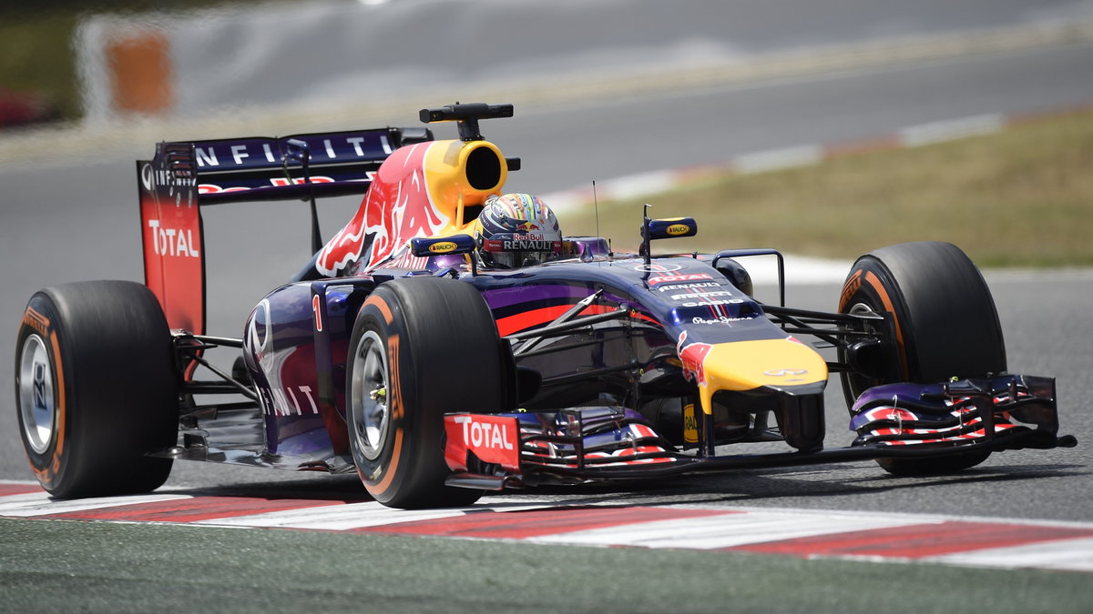 Sebastian Vettel w swoim bolidzie