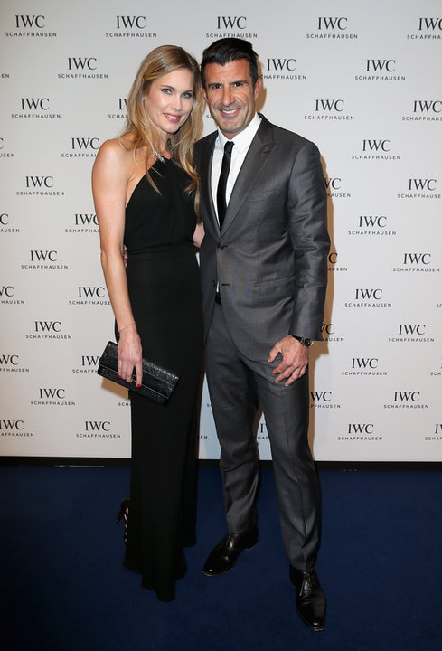 Luis Figo i Helen Svedin