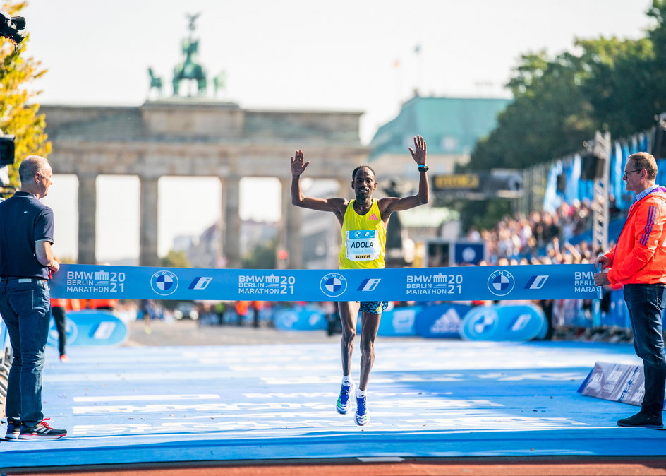 Guye Adola wygrał maraton w Berlinie