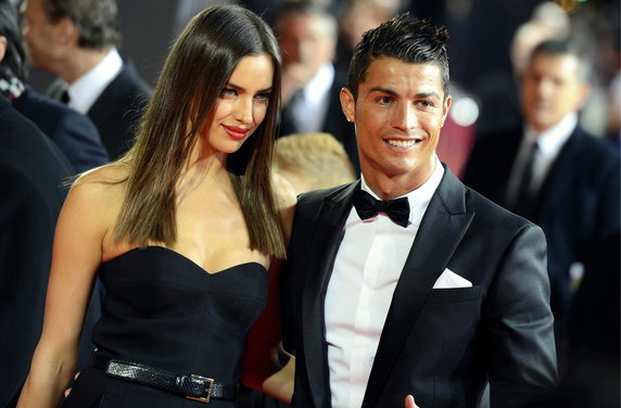 Cristiano Ronaldo i Irina Szejk