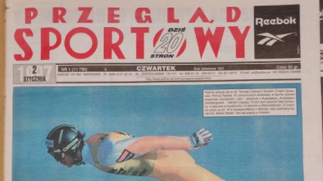 Okładka „Przeglądu Sportowego”