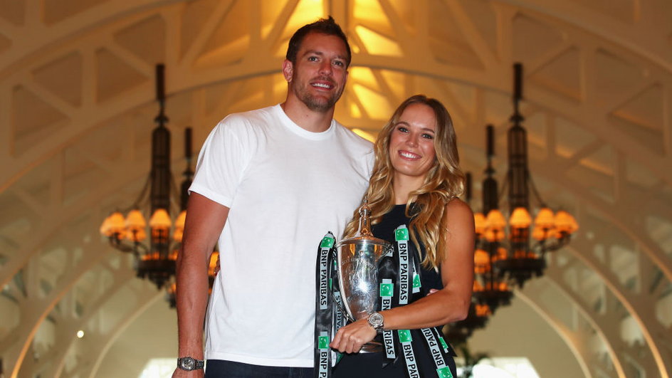 Caroline Wozniacki i David Lee